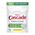 Free &amp; Clear Dishwasher Pods, Dishwasher Detergent Packs, Detergent Tabs, Lemon, 19 Count