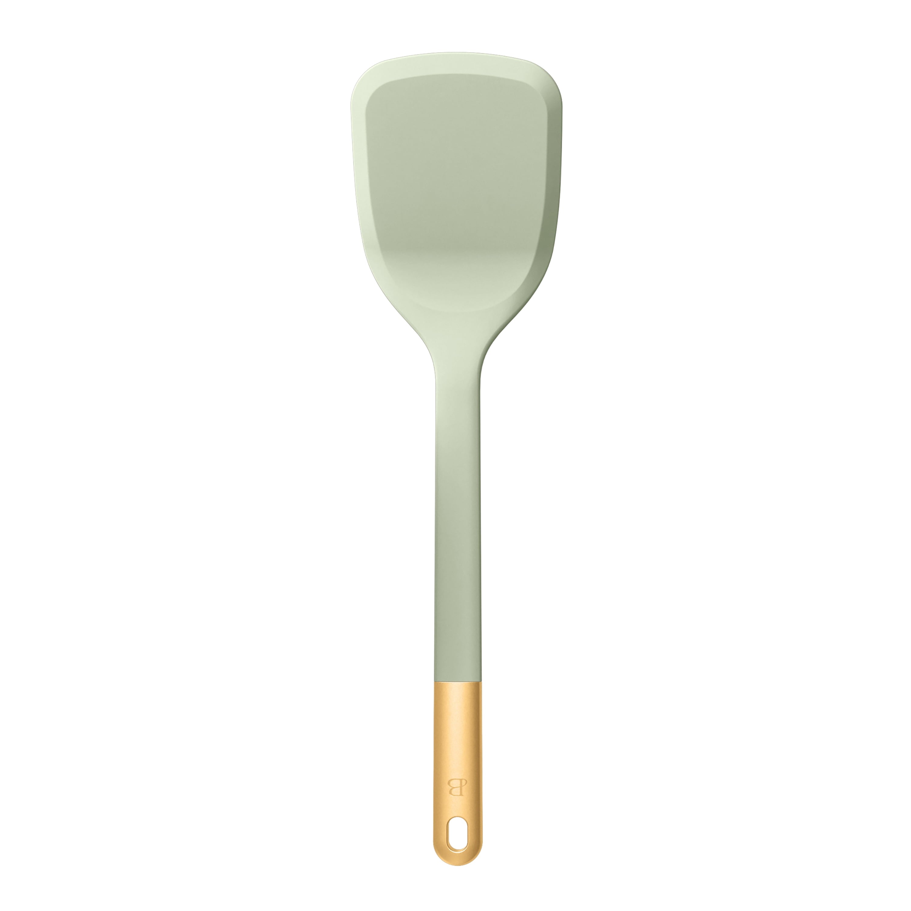 6-Piece Silicone Kitchen Utensil Tool Set with Rotating Rack by Drew Barrymore, Porcini Taupe