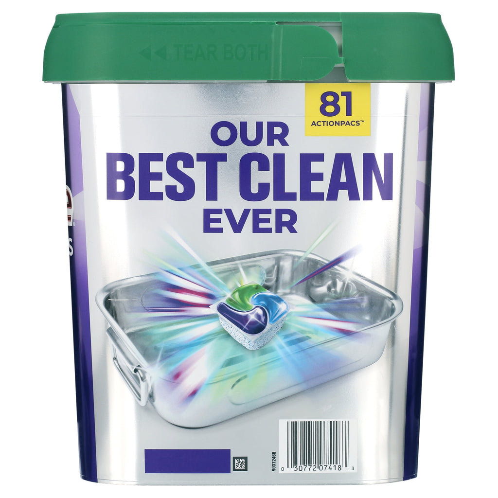 Platinum Plus ActionPacs Dishwasher Detergent Pods Fresh Scent (81 Ct)