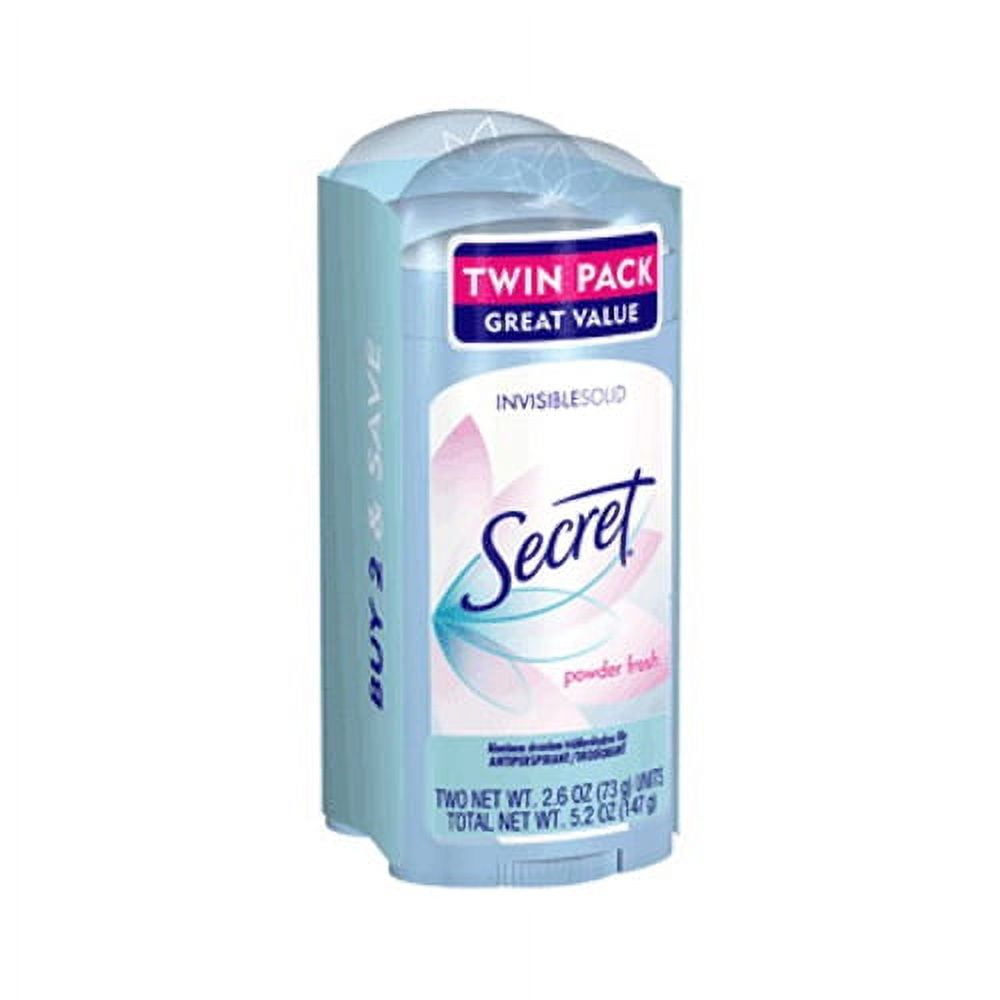 Invisible Solid Powder Fresh Deodorant, Twin Pack - 5.2 Oz