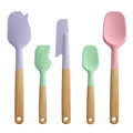 Way To Celebrate 5-Piece Baking Tools. Purple, Pink and Green