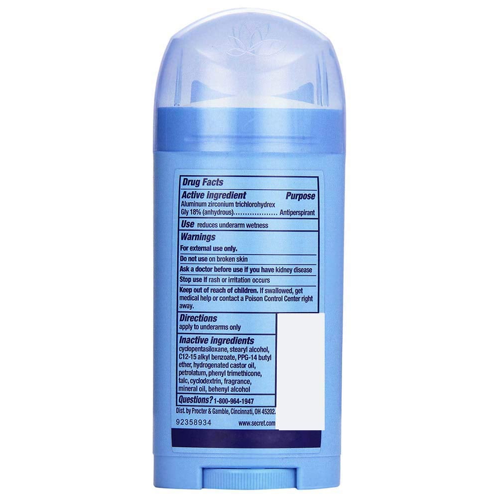 Anti-Perspirant Deodorant Invisible Solid Spring Breeze 2.60 oz (Pack of 6)