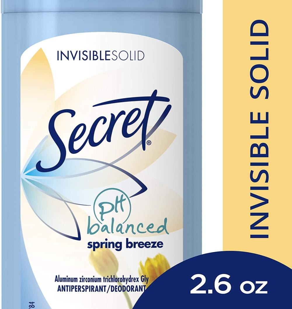 Anti-Perspirant Deodorant Invisible Solid Spring Breeze 2.60 oz (Pack of 6)