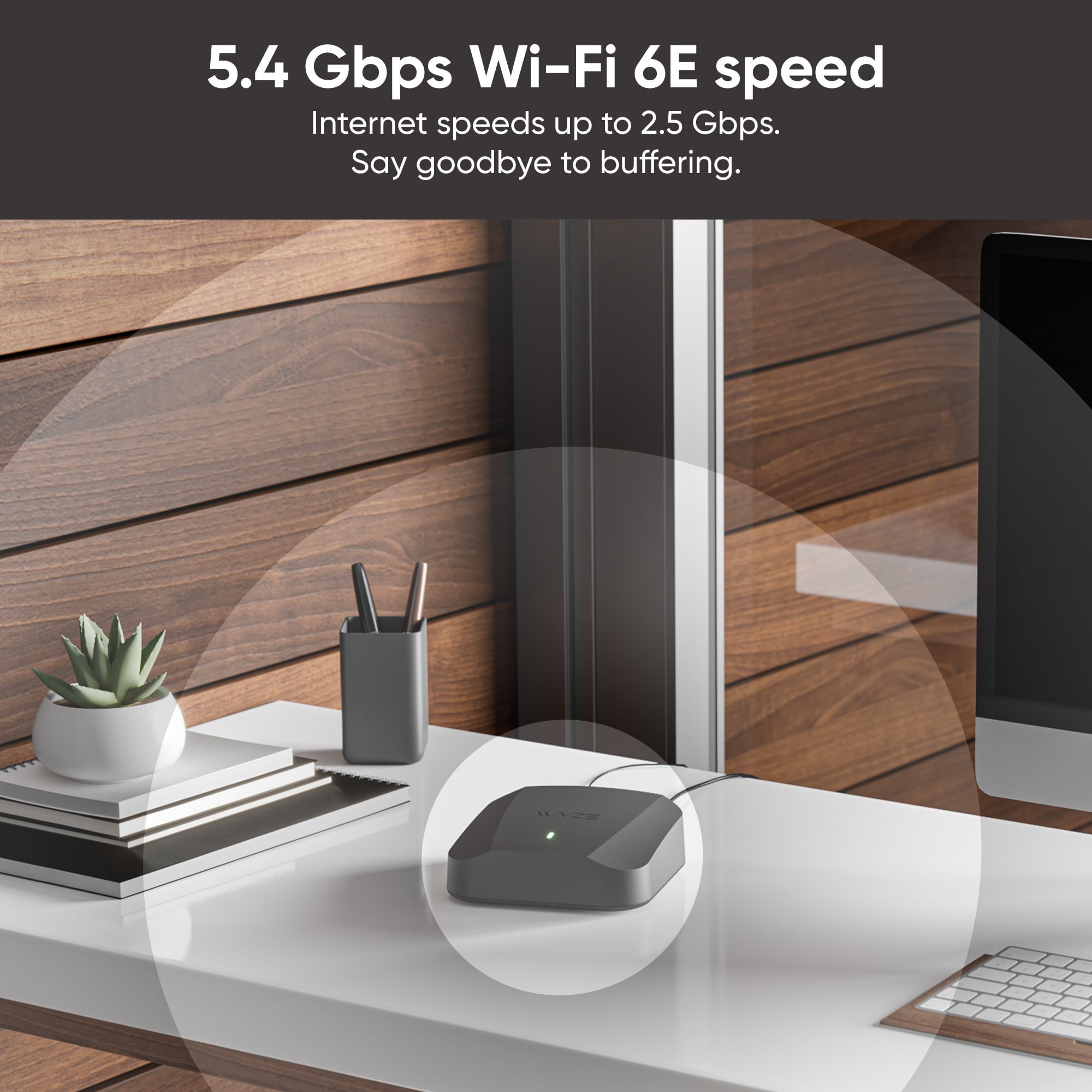 Mesh Router Pro (2-Pack) - Tri-Band Wi-Fi 6E (AXE5400, 802.11ax)