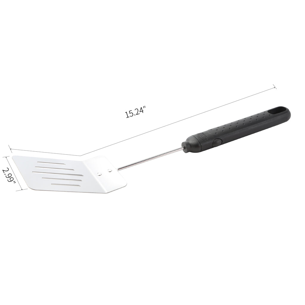 Expert Grill 15inch Stainless Steel Barbecue Spatula with Detachable Handle