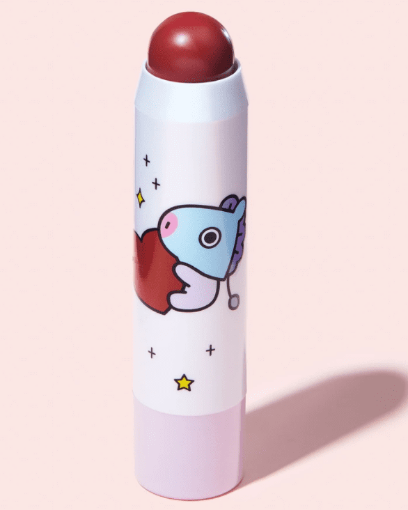 The Crème Shop | BT21: Lip + Cheek Chic Stick | Tinted Essence Stick - Mang ( Moonwalk)