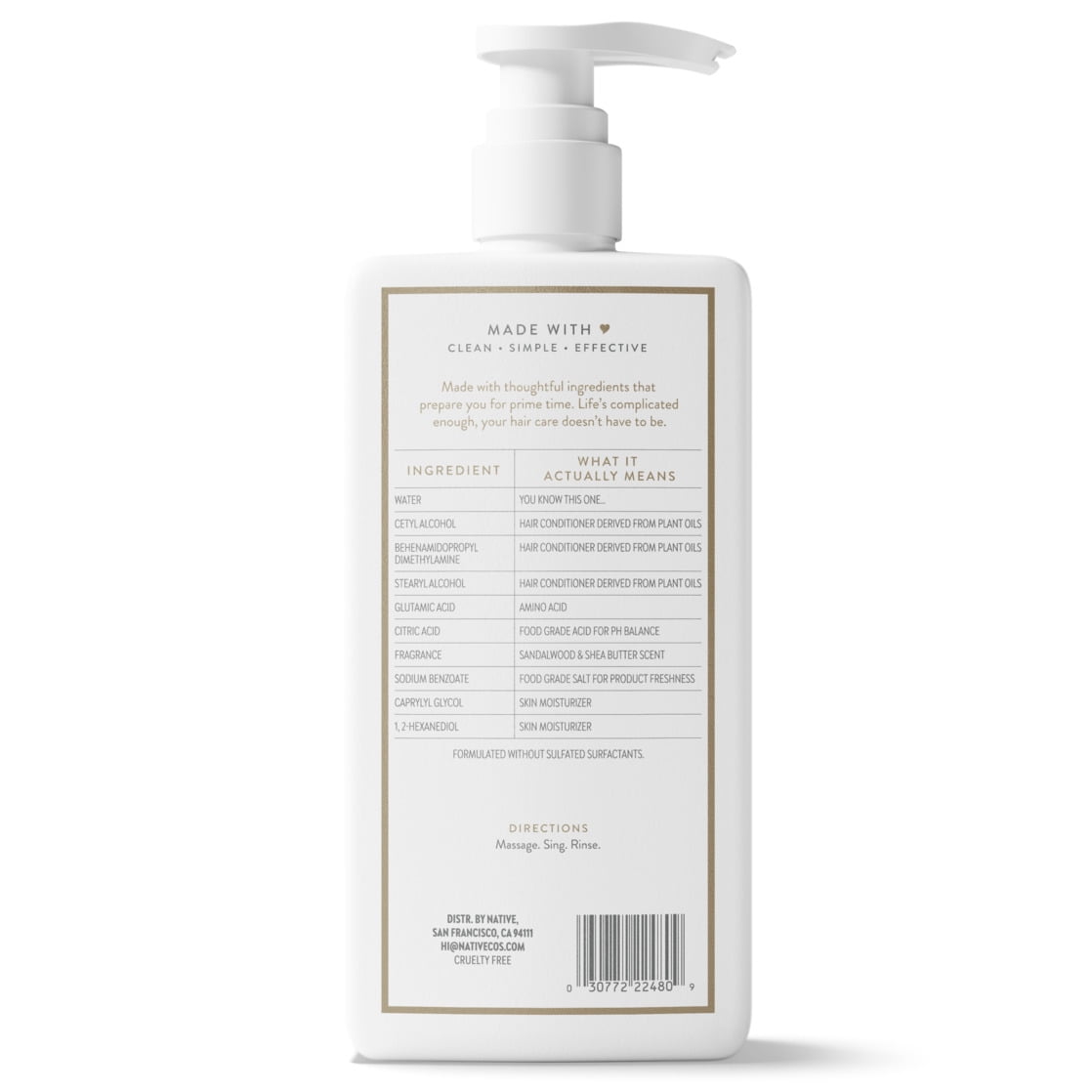 Sandalwood &amp; Shea Butter Conditioner 16.5 fl oz