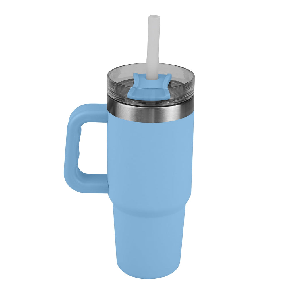 Ozark Trail 18 oz Stainless Steel Insulated Tumbler with Handle, Black