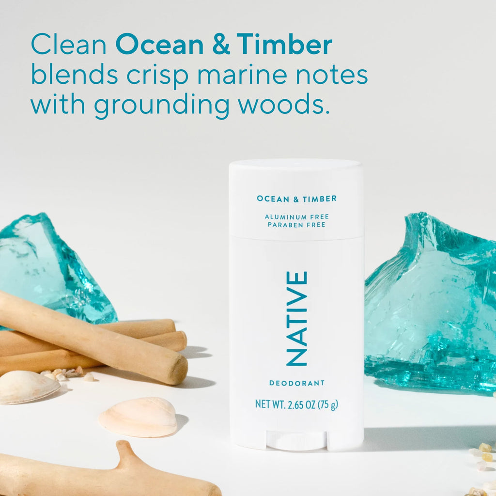 Deodorant Ocean &amp; Timber, 2.65oz