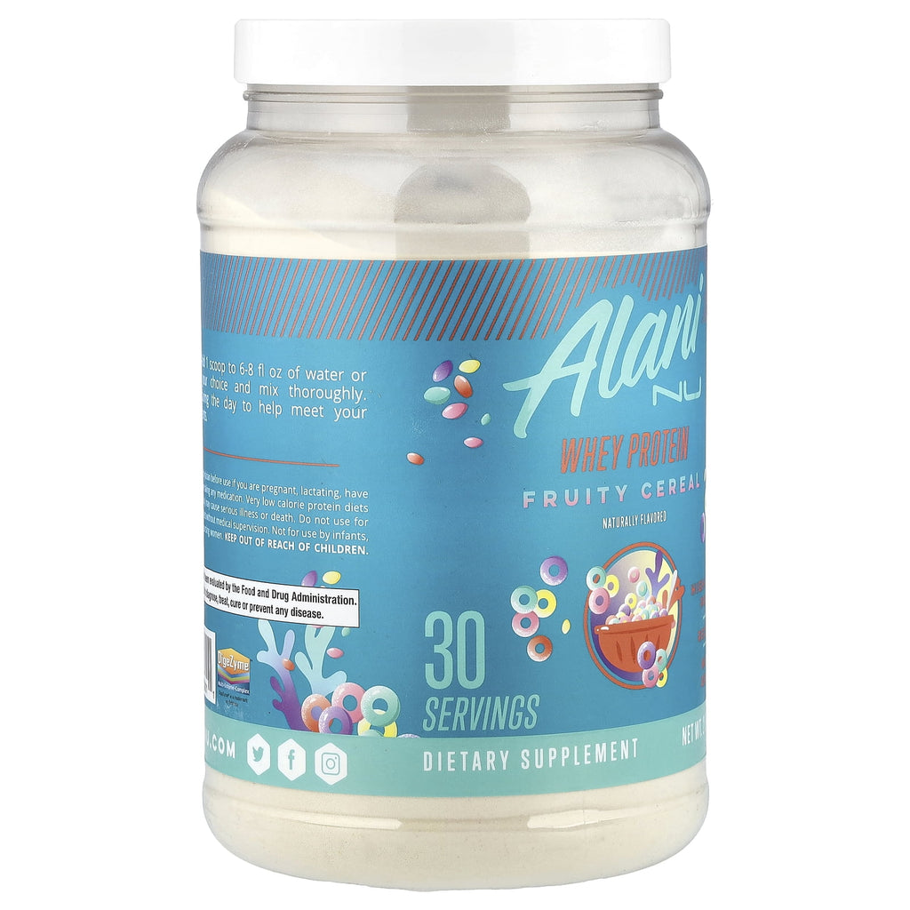 Whey Protein, Fruity Cereal, 2 lb 0.7 oz (927 g)