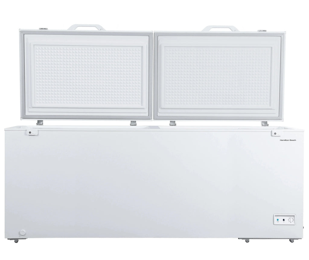 Hamilton Beach 21 Cu. ft. Chest Freezer, Double Doors, HZ9212, White