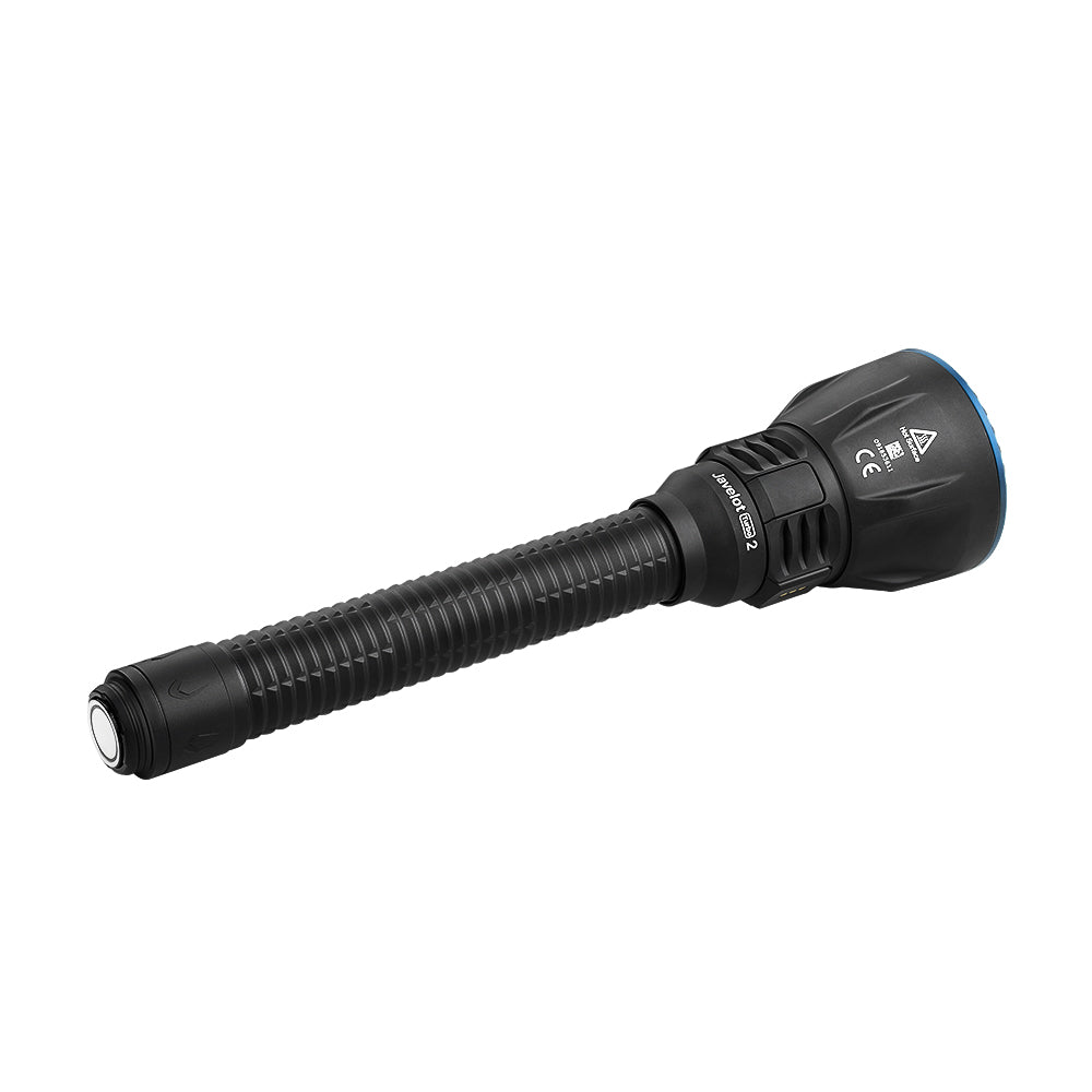 Javelot Turbo 2 Black Premium Kit 1500M Long Range Flashlight, 1800 Lumen