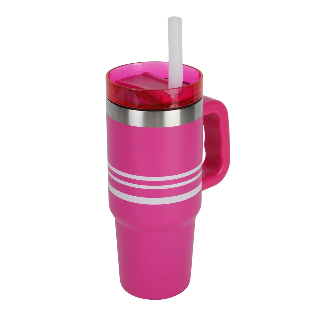 Ozark Trail 18 oz Stainless Steel Insulated Tumbler with Handle, Black