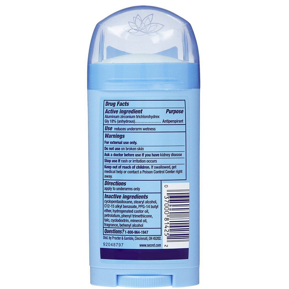 Invisible Solid Antiperspirant &amp; Deodorant, Clean Lavender 2.60 oz (Pack of 3)