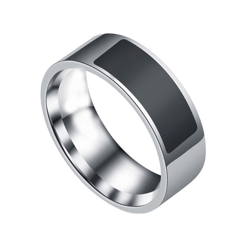 Waterproof Intelligent Ring Smart Wear Finger Digital Ring, Convenient Handled, Black