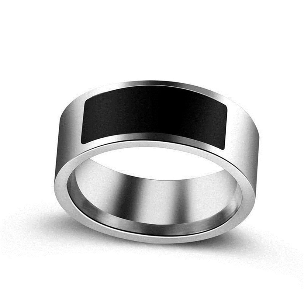 Waterproof Intelligent Ring Smart Wear Finger Digital Ring, Convenient Handled, Black
