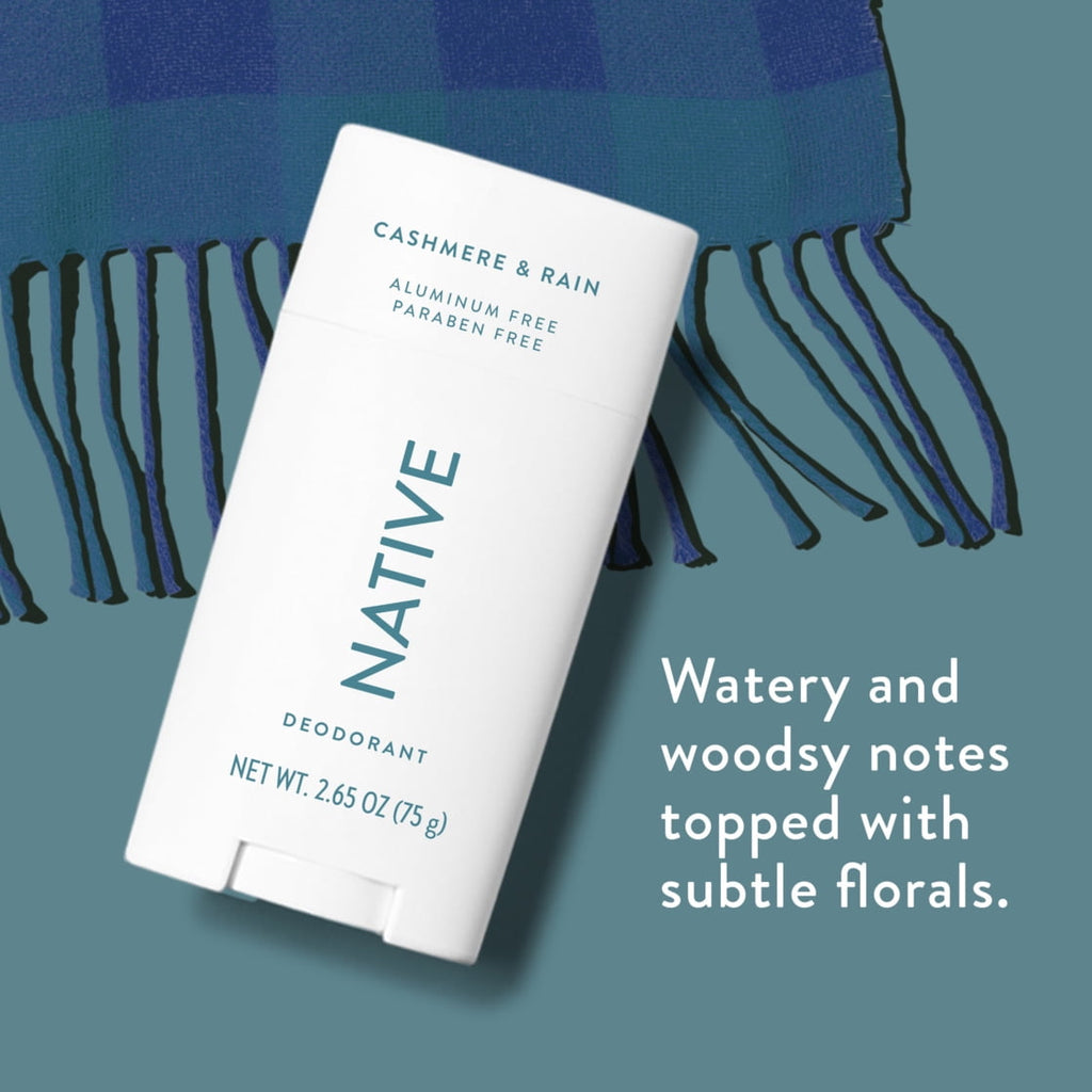 Twin Pack Cashmere &amp; Rain Deodorant, 2 Count, 2.3 oz