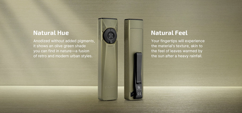 1400 Lumen Rechargeable EDC Flashlight with UV Light &amp; Green Laser + LumenTac Organizer