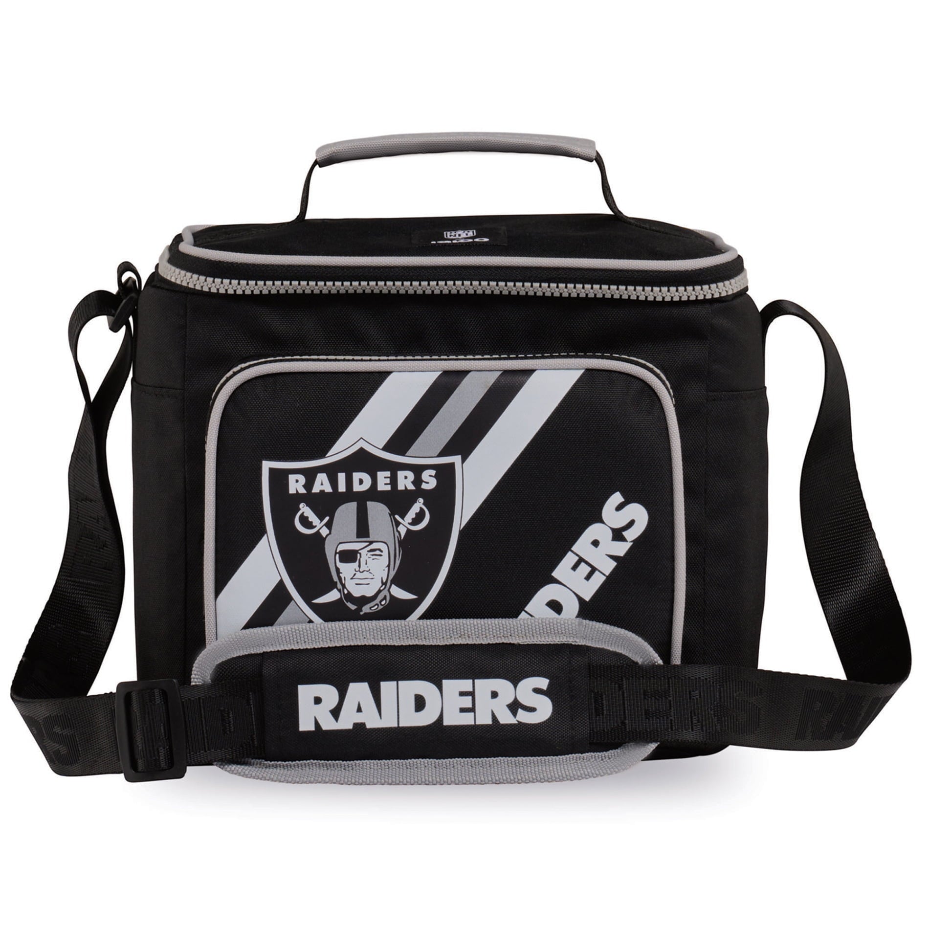 Las Vegas Raiders Square Lined 4-Pack Cooler