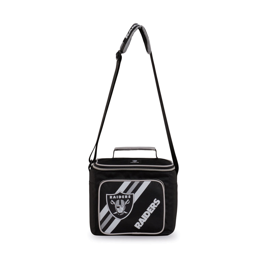 Las Vegas Raiders Square Lined 4-Pack Cooler