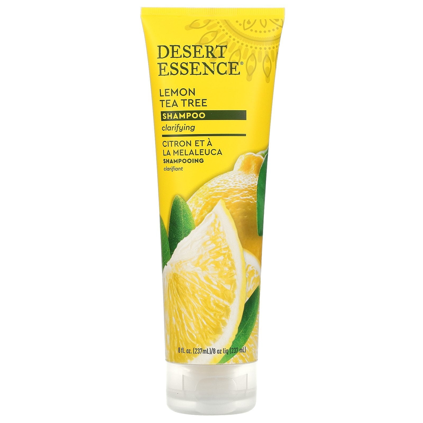 Organics, Shampoo, Lemon Tea Tree, 8 fl oz (237 ml)