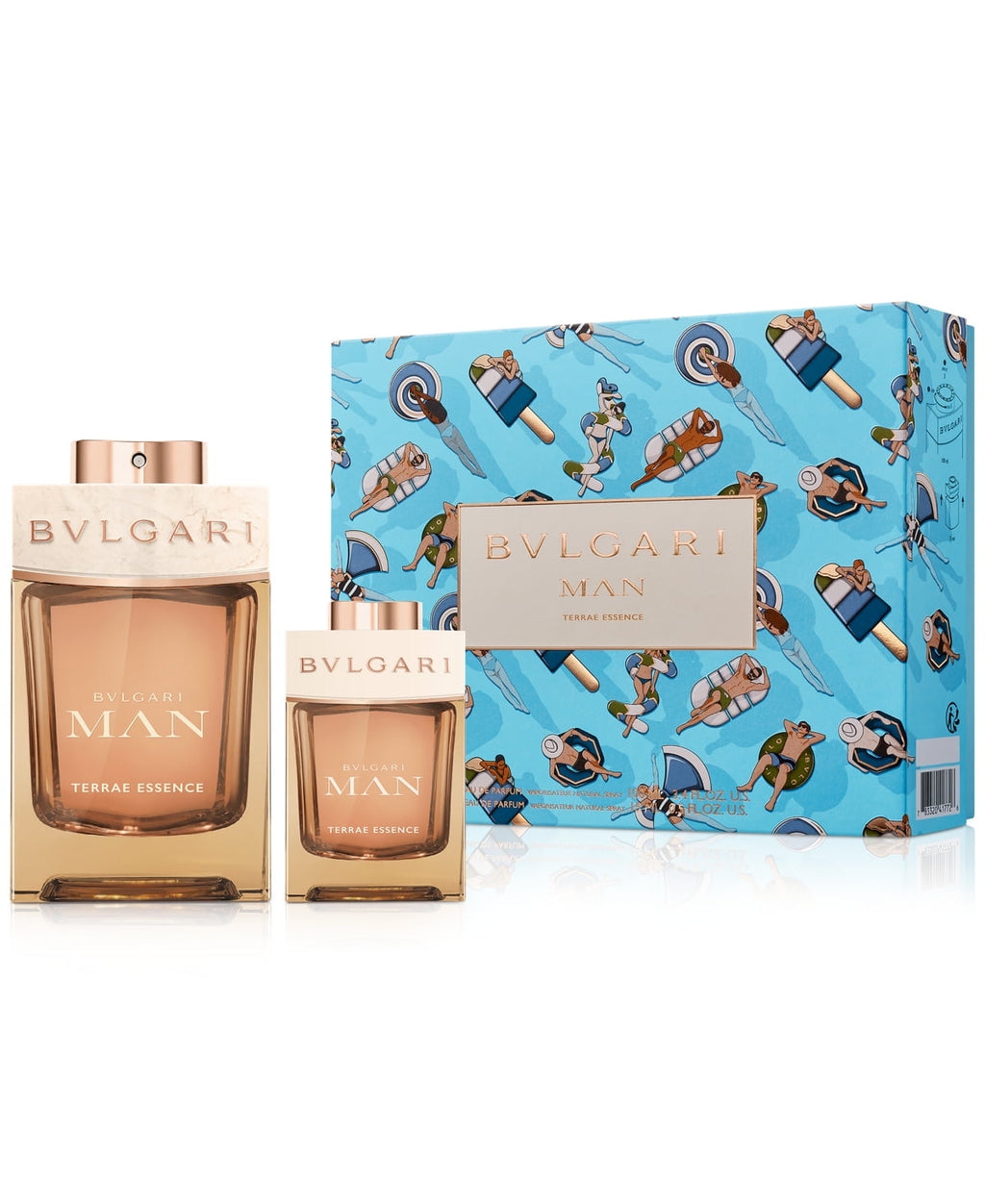 Terrae Essence, 2 Pc Gift Set 3.4oz EDP Spray, 0.5oz EDP Spray