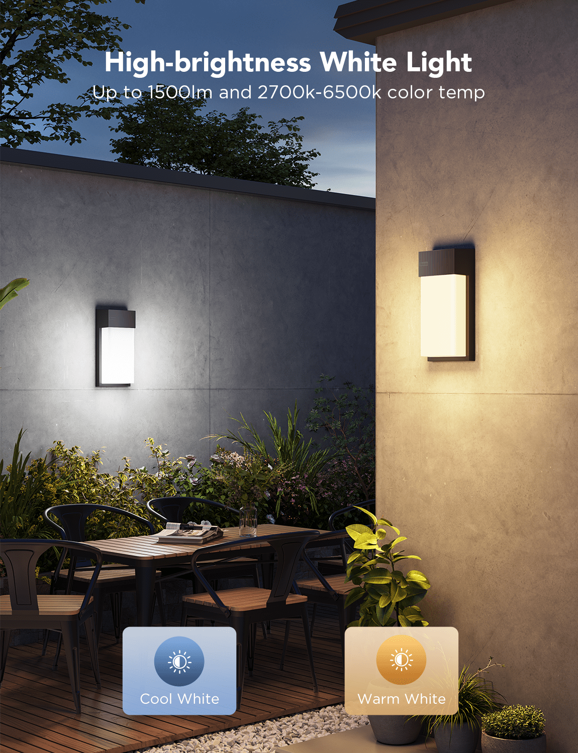 Outdoor Wall Light 2 pack