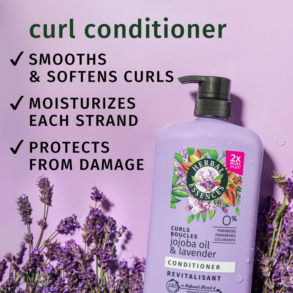 Jojoba Oil and Lavender Curls Conditioner, 33.8 fl oz