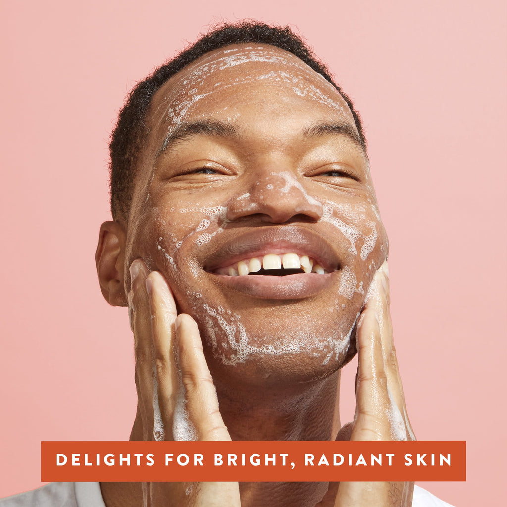 Brightening Facial Cleanser, Citrus &amp; Bergamot, Sulfate Free, for All Skin Types, 12 oz