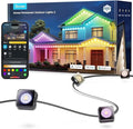Permanent Outdoor Light 2 (Elite), RGBICW 16 Million Colors Outside Lights with 100 preset modes,IP67 Waterproof,Holiday Decorations For Christmas,Google,Alexa Support,100ft,Black