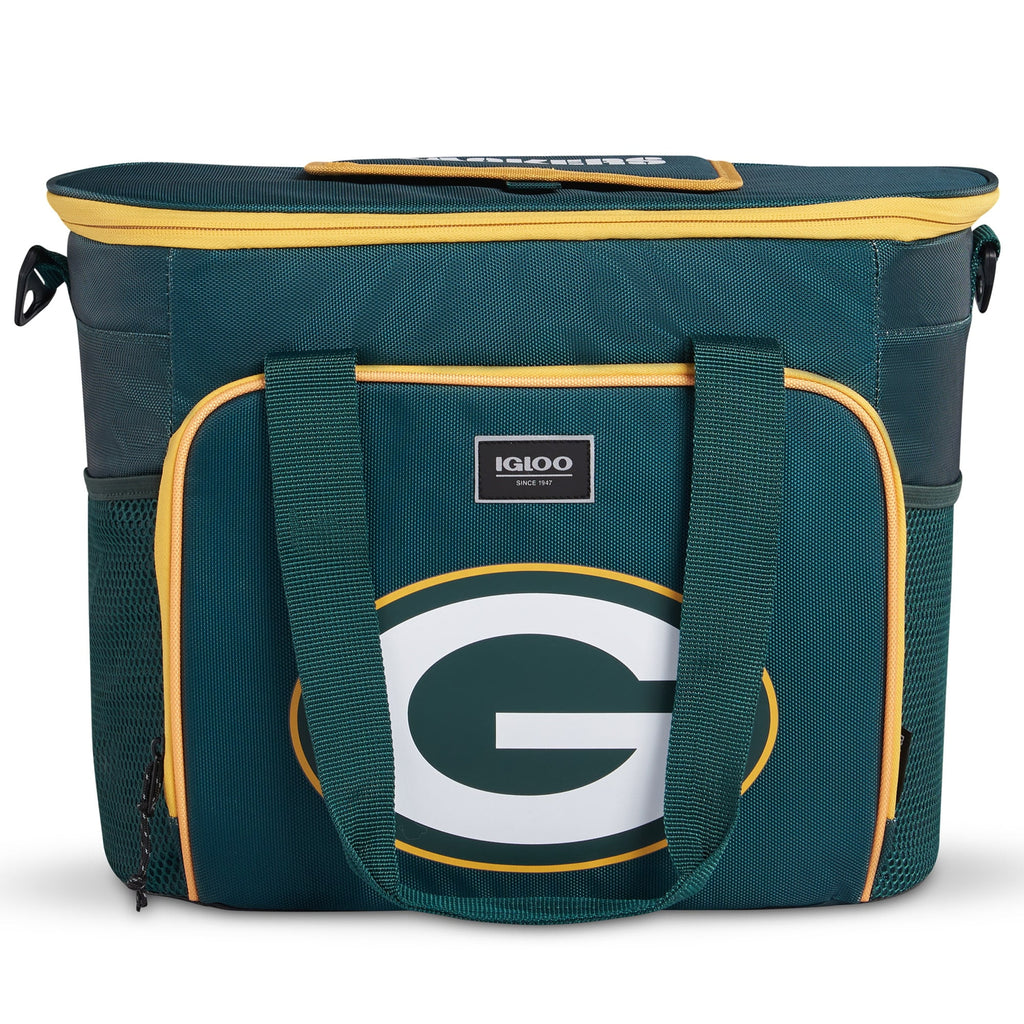 Green Green Bay Packers 28-Can Tote Cooler