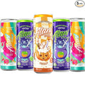 New Alani Energy Drinks Witches Brew, Sherbet Swirl, Pumpkin Cream Variety Pack Sugar-Free, Low-Calorie, 200mg Caffeine, Energy Boost Drink 12 fl oz (Total 5 cans) Repackaged