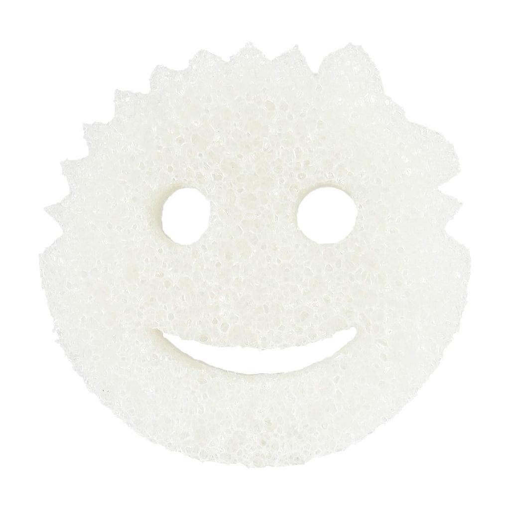 Dye Free Scrub Mommy - Non-Scratch Dish Scrubber Cleaning Sponge Multi-Surface Safe – Dye Free Dual-Sided Dish Sponge for Scrubbing and Wiping, 1 Count