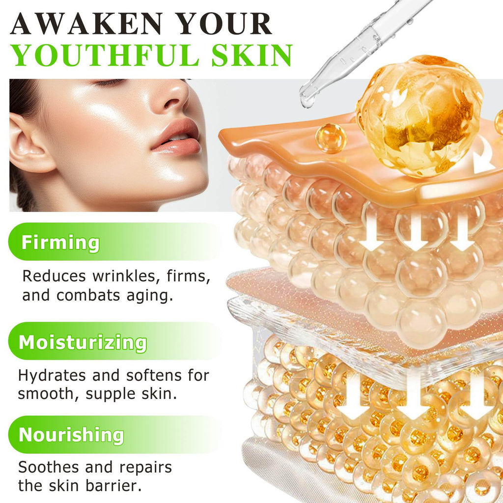 2Pack 20% Vitamin C Serum, Anti Aging Face Essence with Vitamin E, Ferulic Acid, Collagen, Firm Skin - Hydration - Antioxidant - Even Tone
