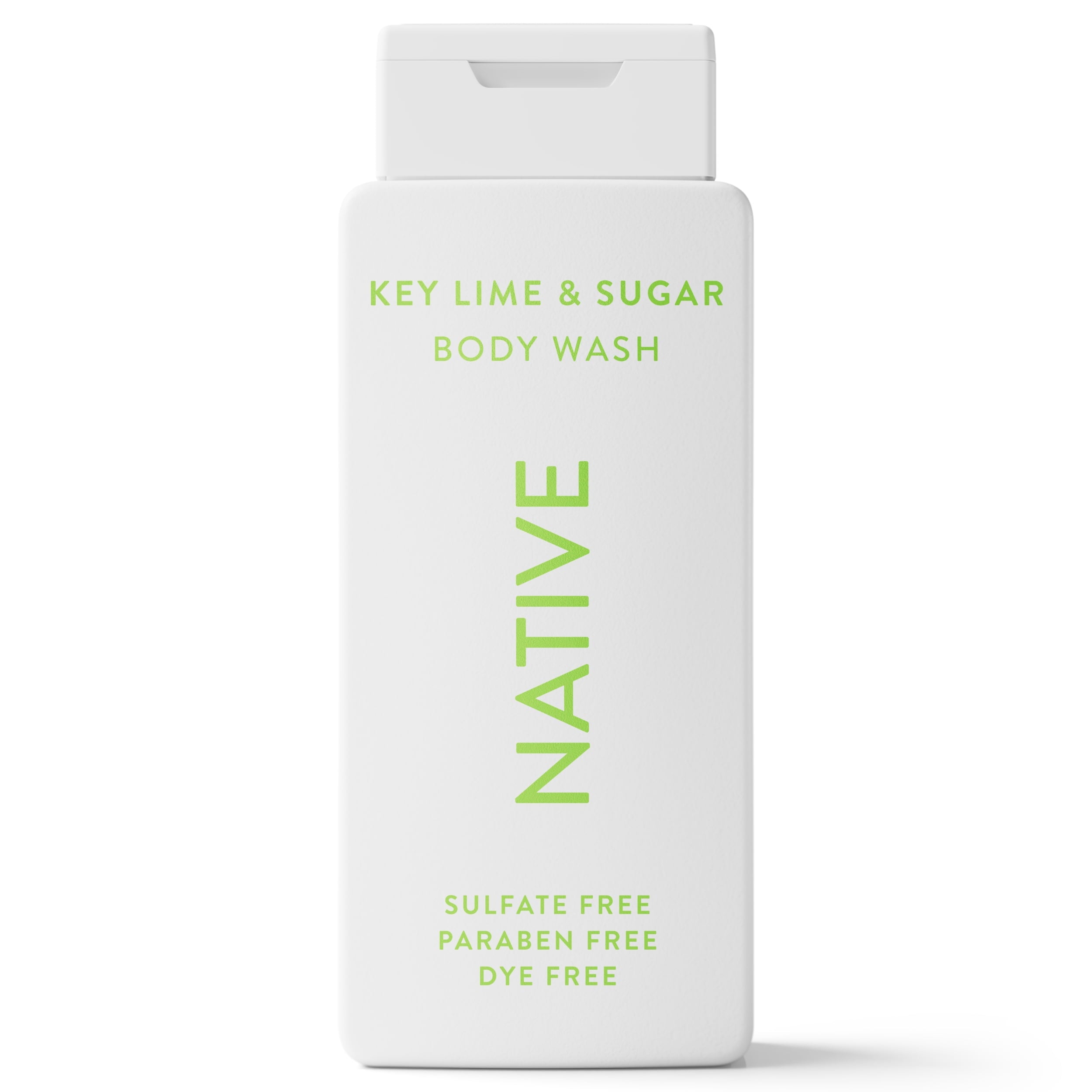 Body Wash, Key Lime &amp; Sugar, Sulfate Free, Naturally Derived Ingredients, 24hr Freshness, for Women &amp; Men, 18 fl oz