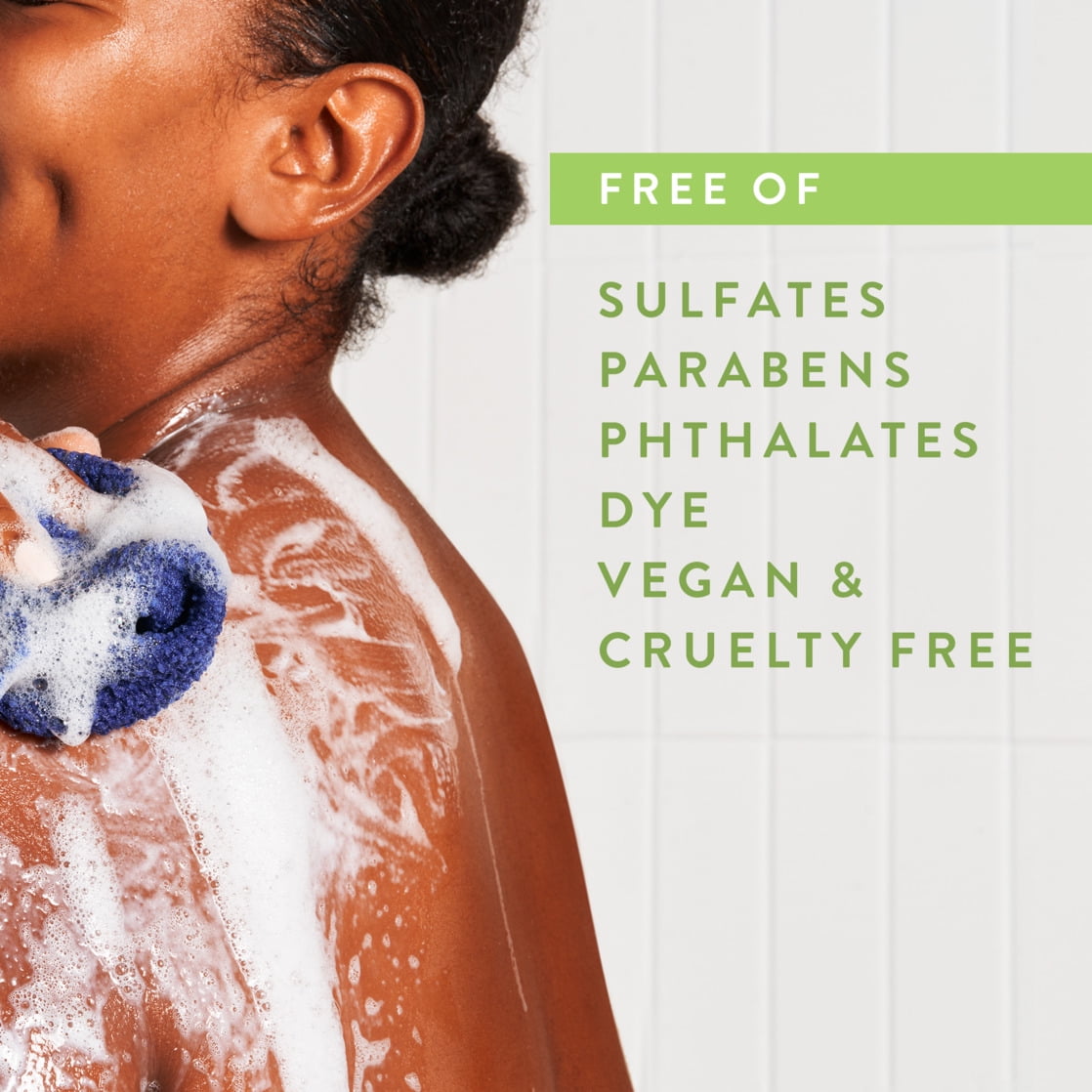 Body Wash, Key Lime &amp; Sugar, Sulfate Free, Naturally Derived Ingredients, 24hr Freshness, for Women &amp; Men, 18 fl oz