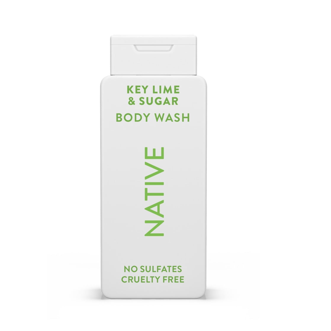 Body Wash, Key Lime &amp; Sugar, Sulfate Free, Naturally Derived Ingredients, 24hr Freshness, for Women &amp; Men, 18 fl oz