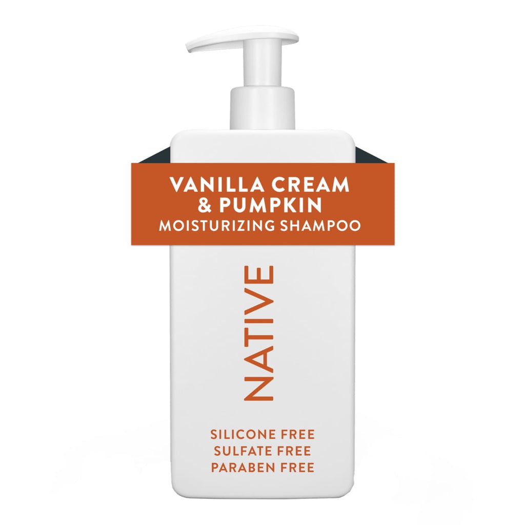 Limited Edition Moisturizing Shampoo, Vanilla Cream and Pumpkin, for Women and Men 16.5 oz
