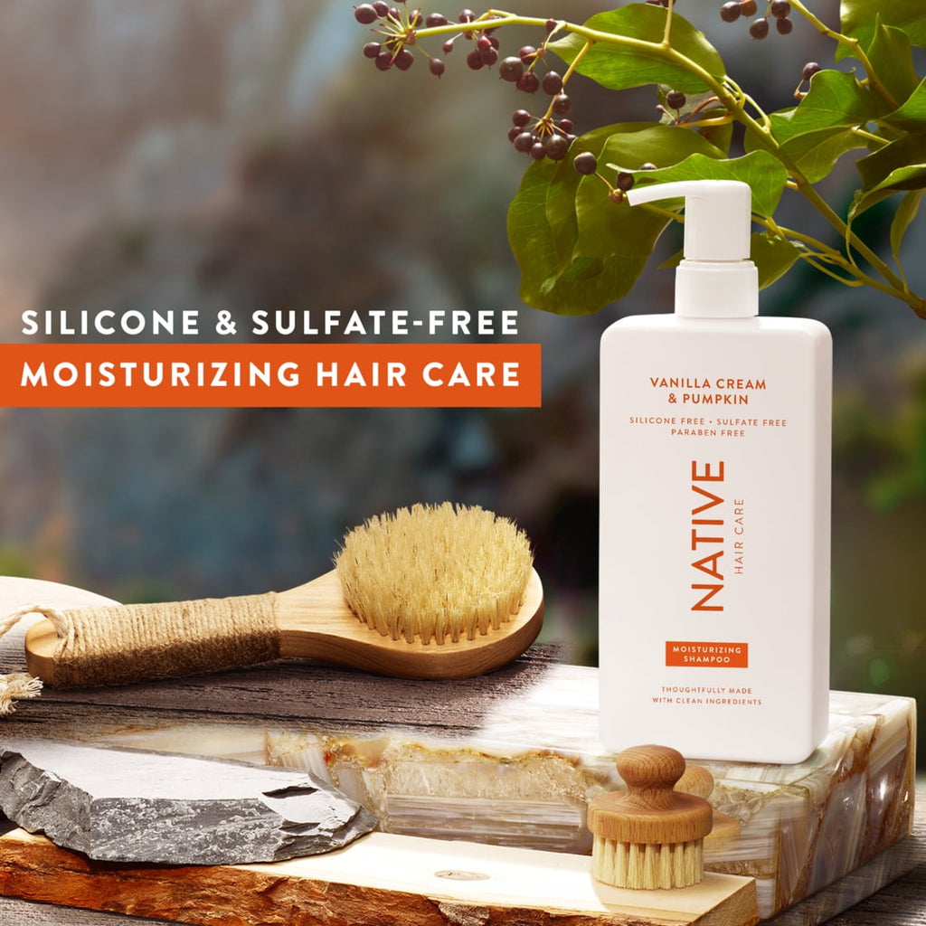 Limited Edition Moisturizing Shampoo, Vanilla Cream and Pumpkin, for Women and Men 16.5 oz