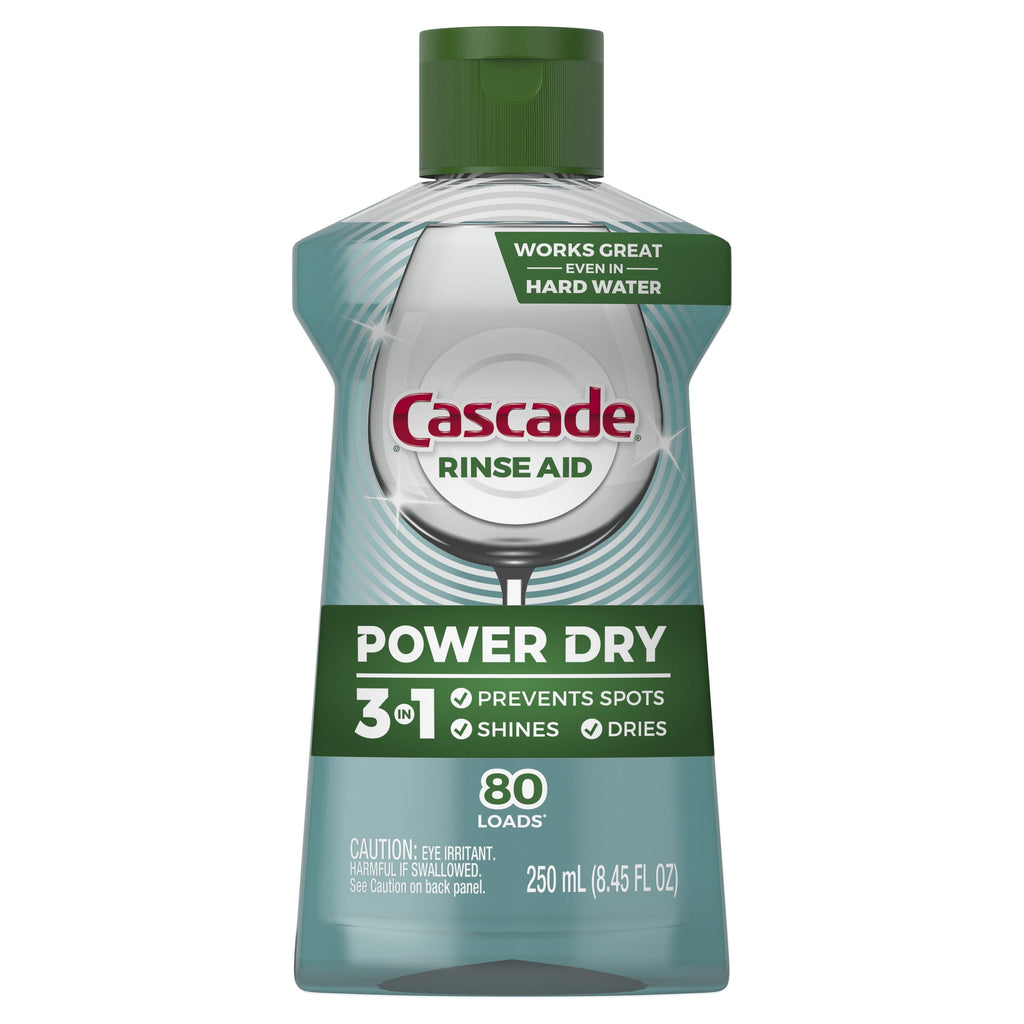 Platinum Rinse Aid, Dishwasher Rinse Agent and Drying Agent, 8.45 fl oz