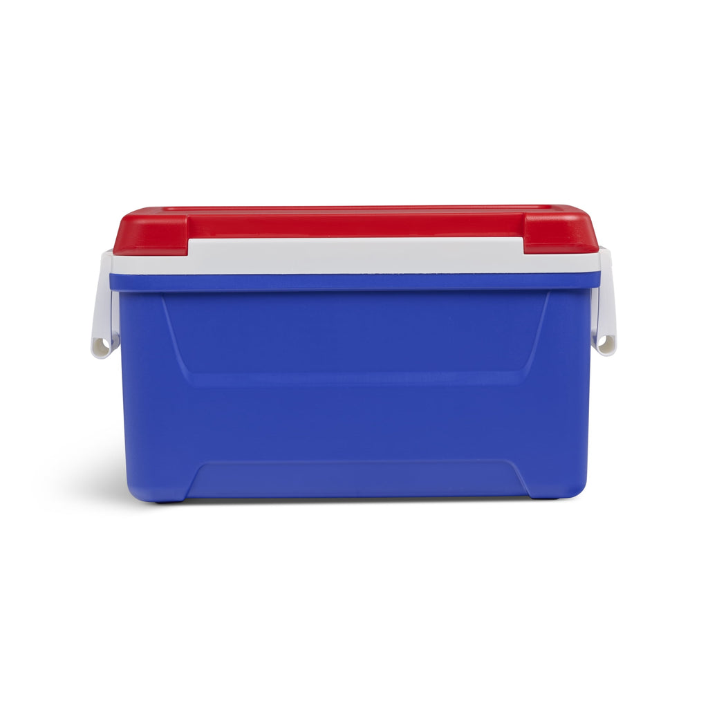 48 QT Laguna Hard Sided Ice Chest Cooler, Red