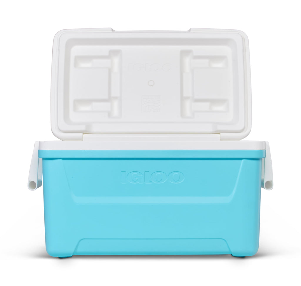 48 QT Laguna Hard Sided Ice Chest Cooler, Red