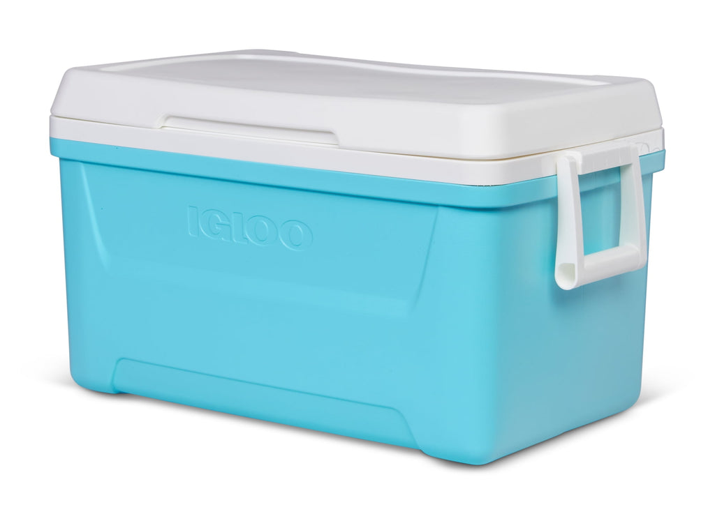 48 QT Laguna Hard Sided Ice Chest Cooler, Red
