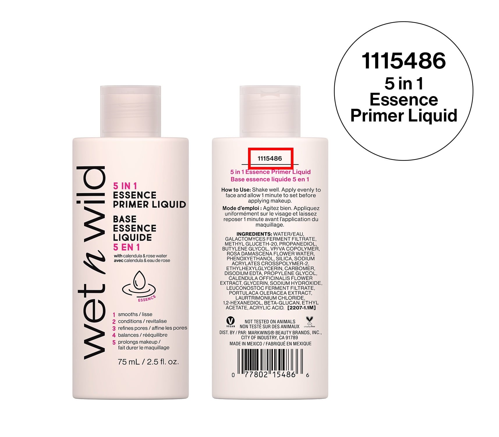 WNW 5 IN 1 ESSENCE PRIMER LIQUID 1115486
