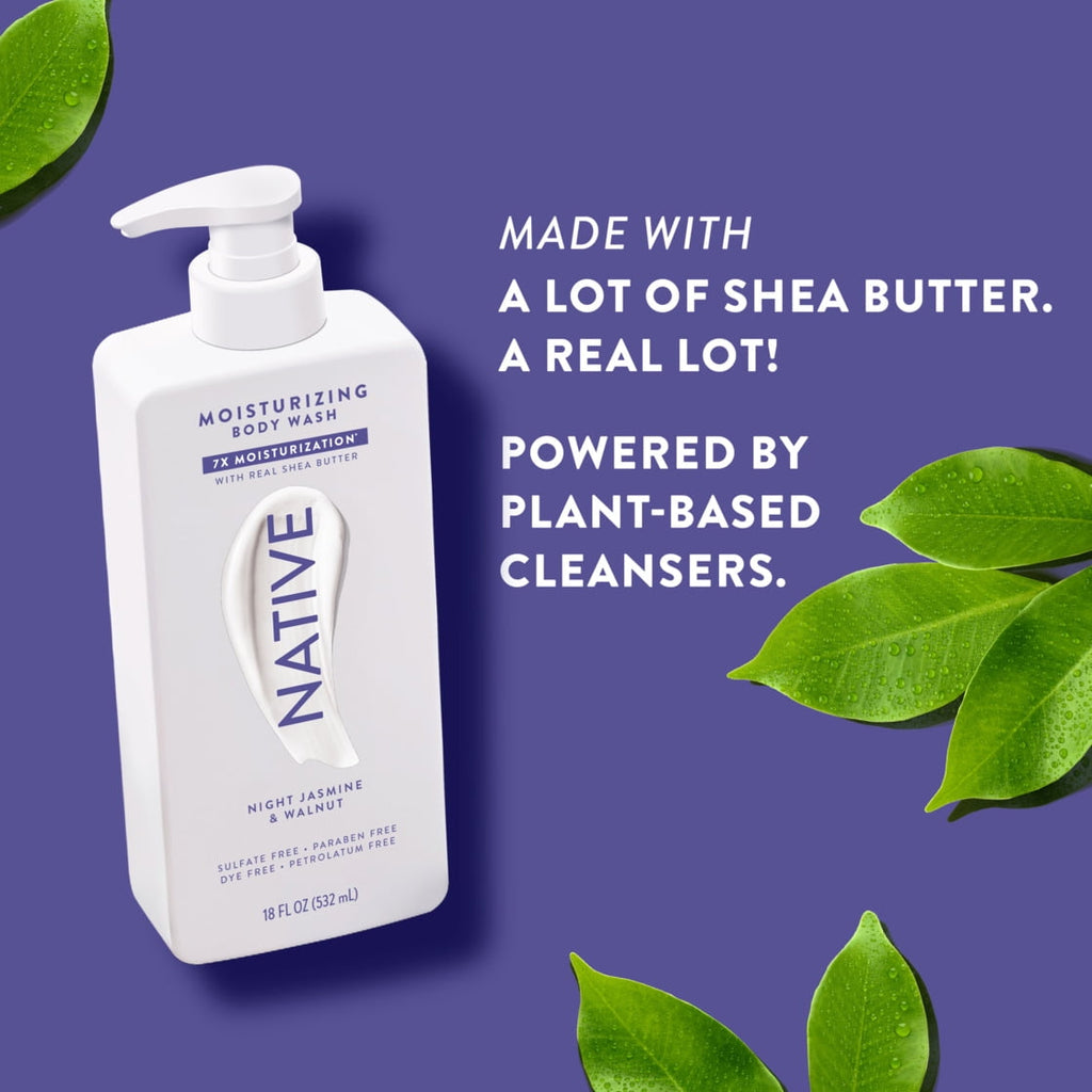 Night Jasmine &amp; Walnut Moisturizing Body Wash 18oz