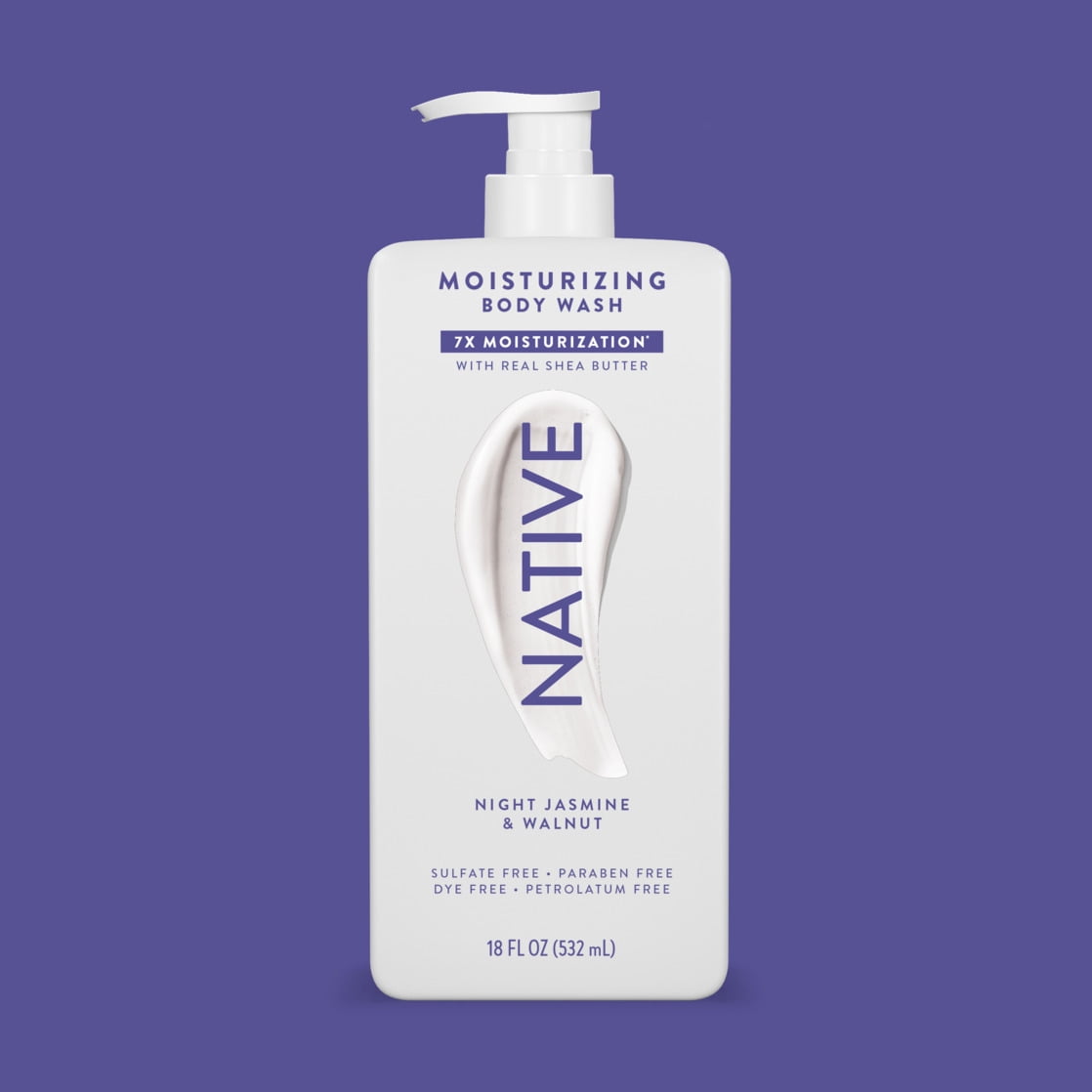 Night Jasmine &amp; Walnut Moisturizing Body Wash 18oz