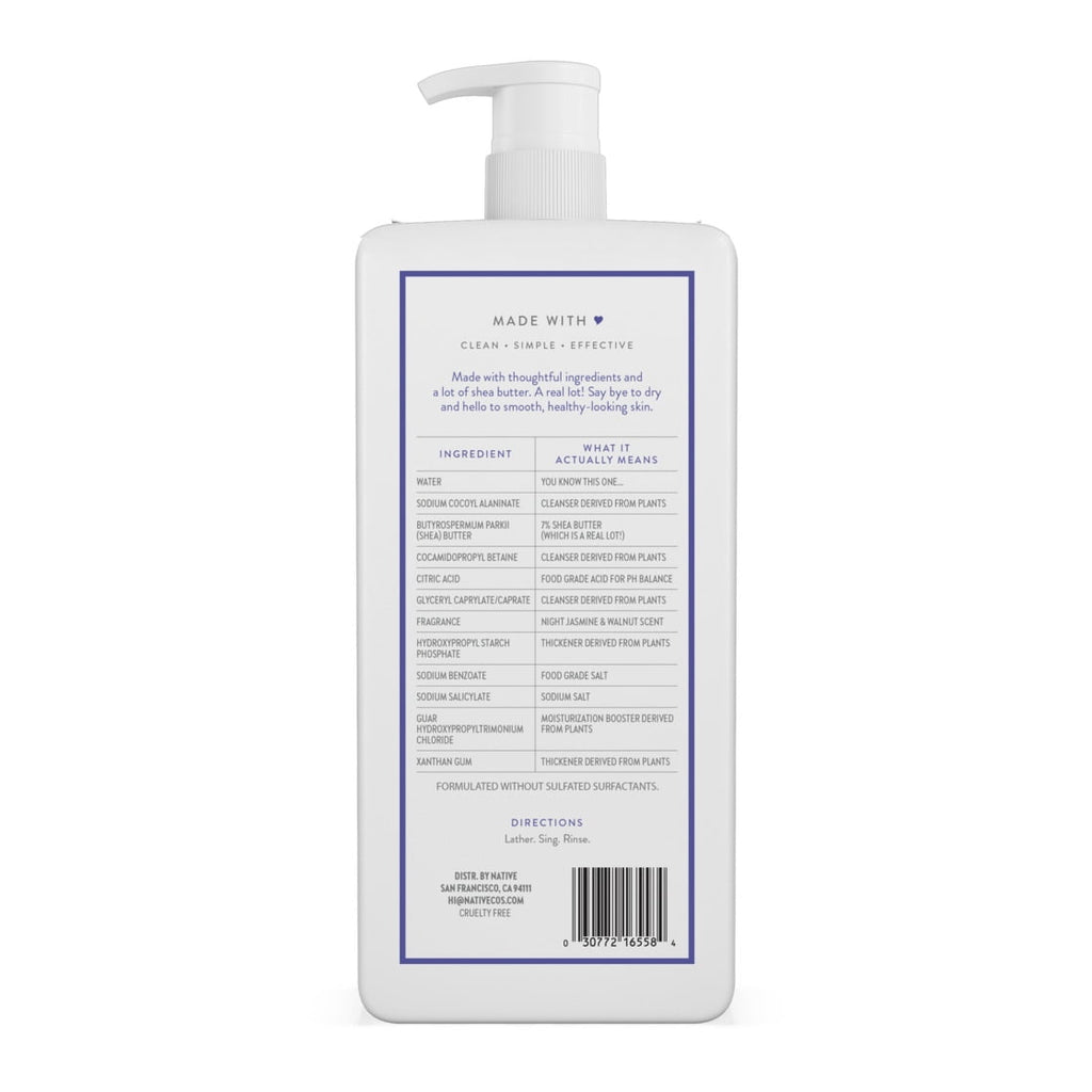 Night Jasmine &amp; Walnut Moisturizing Body Wash 18oz