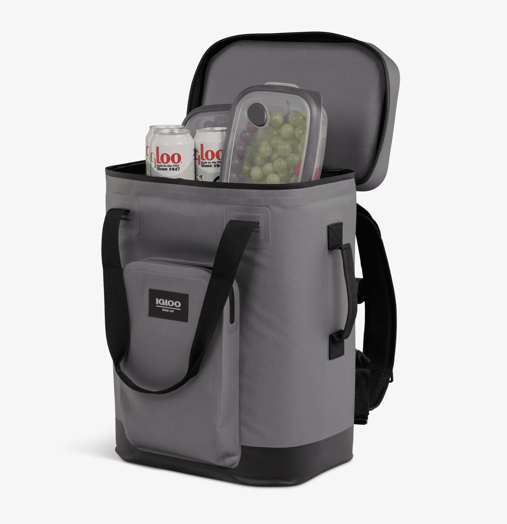 Trailmate 24 Can Backpack - Carbonite