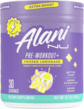 Pre-workout+ Powder, Frozen Lemonade, 30 Servings, 300mg Caffeine