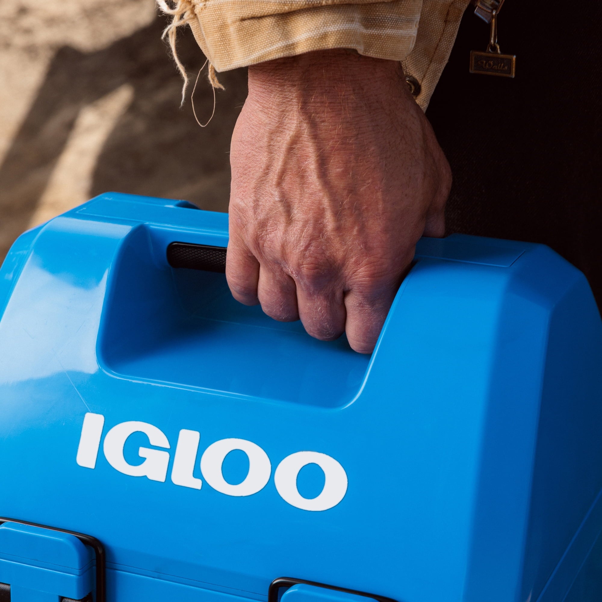 10 QT Gripper CoolBox Personal Cooler, Blue